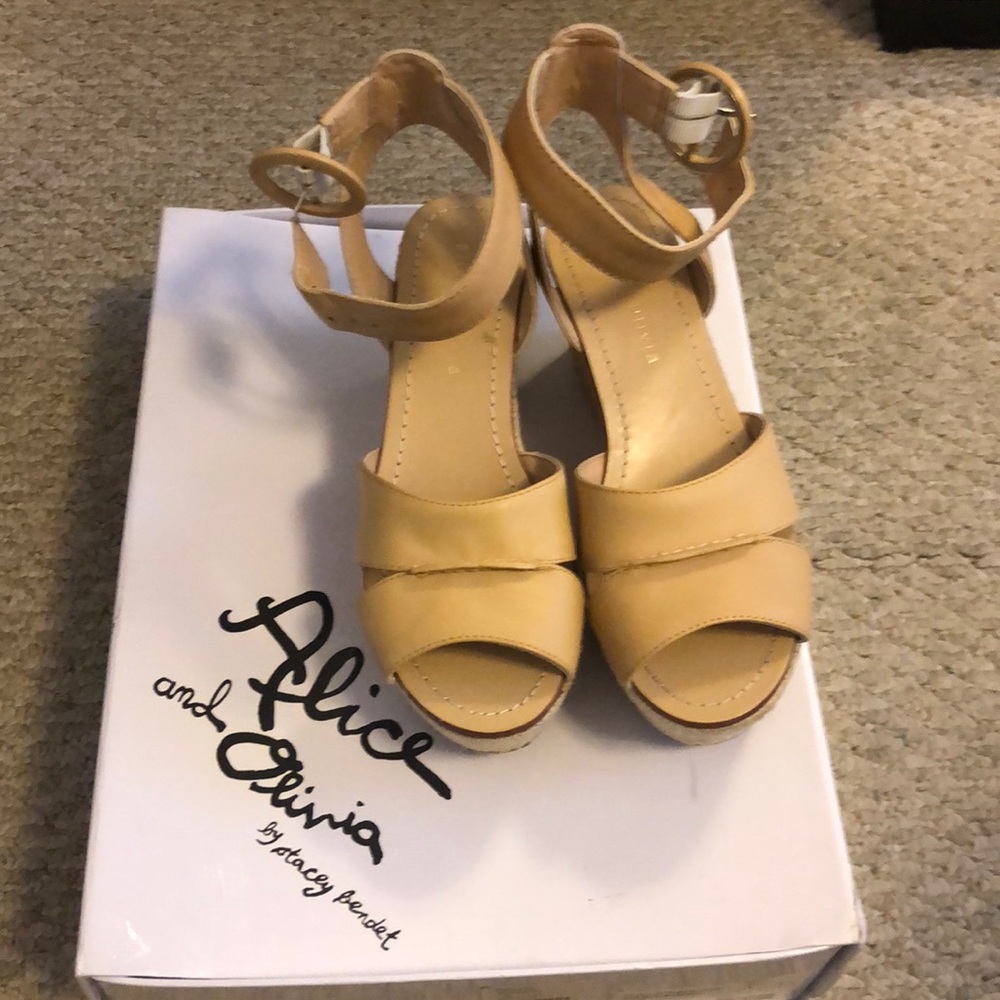 Alice and Olivia Wedge Sandals - Picture 1 of 1